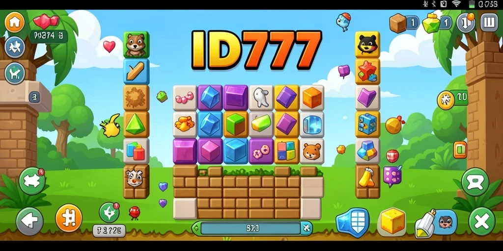 Gameplay seru dalam ID777 dengan tantangan puzzle yang menarik.