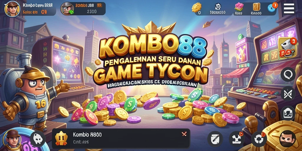 Tangkapan layar utama menampilkan gameplay seru dalam KOMBO88.