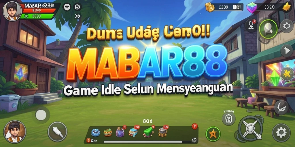 Tampilan gameplay MABAR88 yang menarik dan penuh warna.