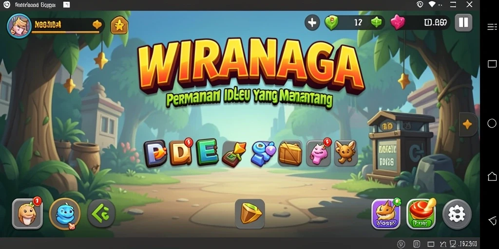 Screenshot WIRANAGA menunjukkan gameplay yang menarik dan strategis.